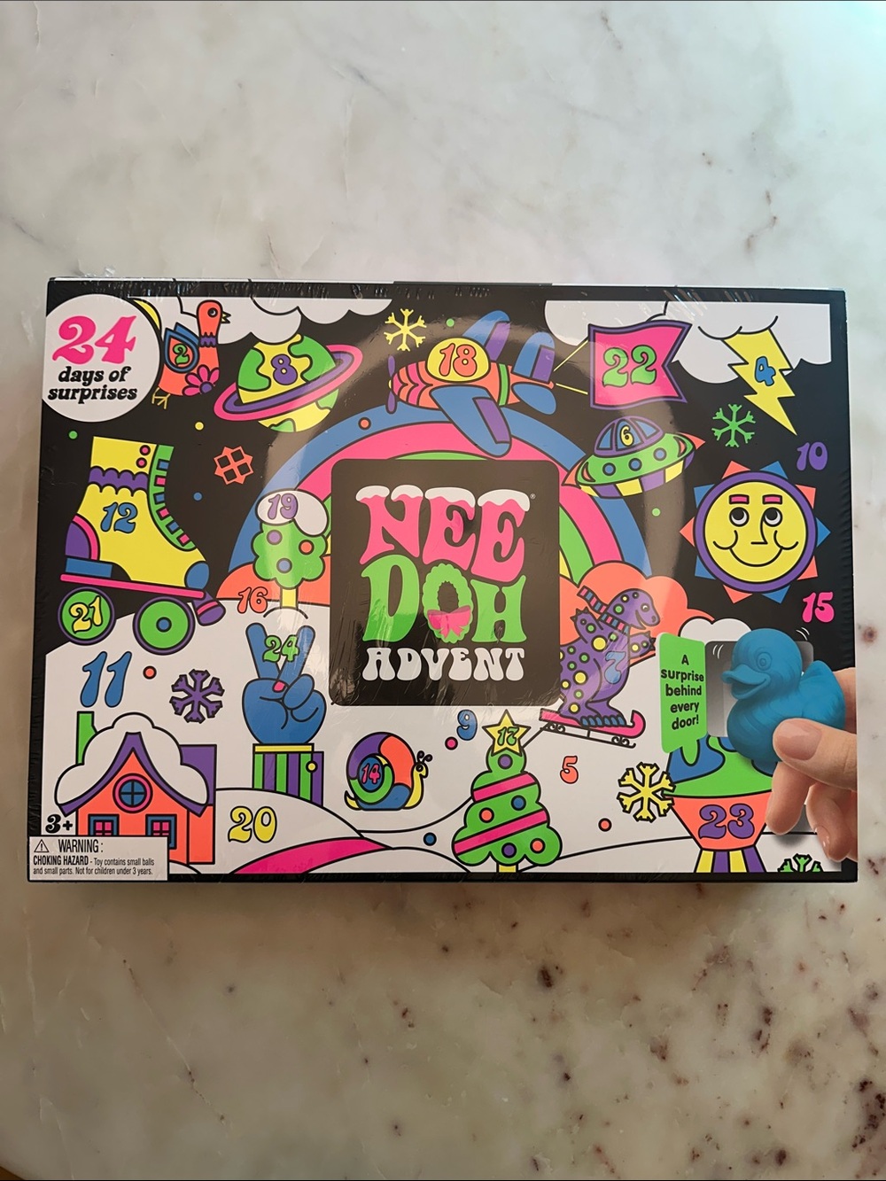 NeeDoh Advent Calendar New Sealed Holiday Collectible